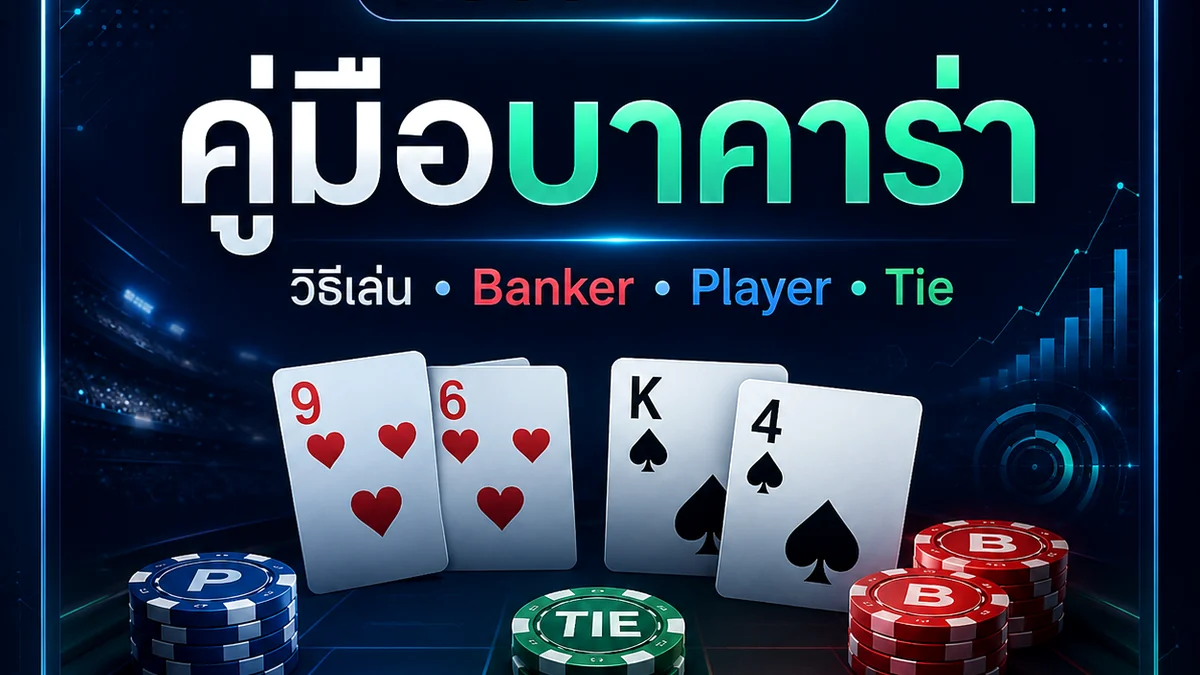 เปรียบเทียบ Banker Player Tie ในบาคาร่า